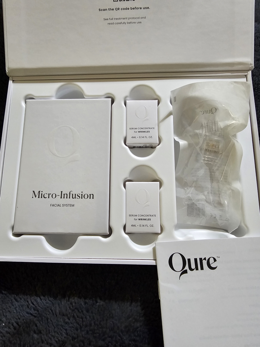 Qure Micro-Infusion Facial System - 1 Month